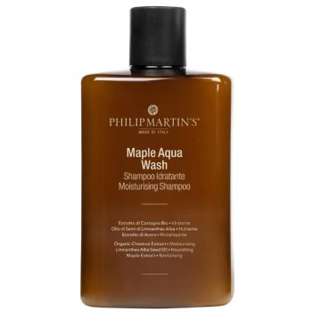   Philip Martin's Maple Aqua Wash hidratáló sampon száraz és szöszös hajra 320 ml