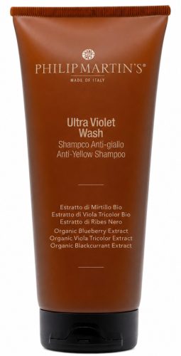 Philip Martin's Ultra Violet Wash Anti-Giallo sárga tónusokat semlegesítő sampon 200 ml